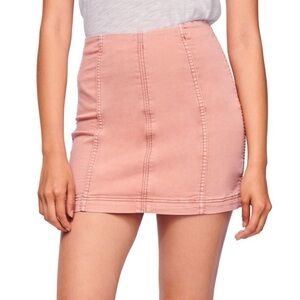 Free People Modern Femme Denim Mini Skirt